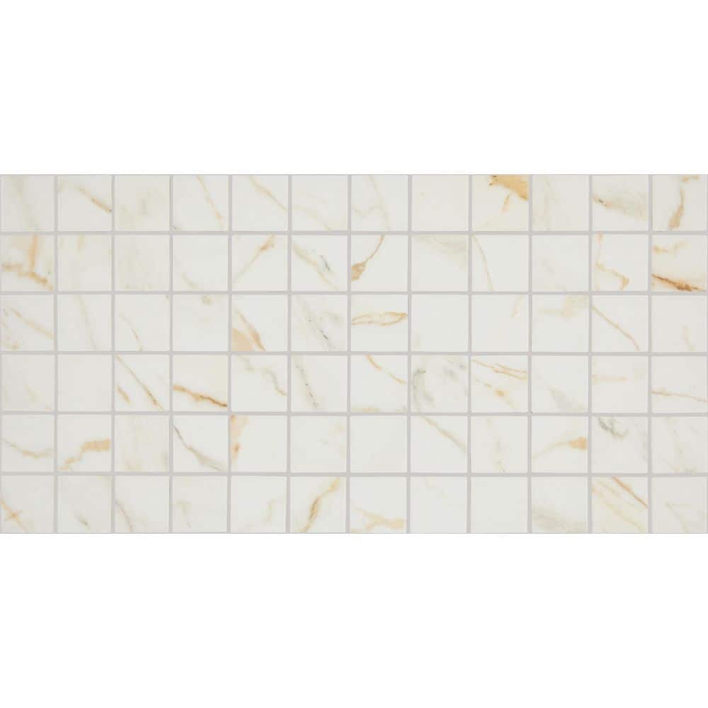 Daltile Panoramic Duet Diamond Mine 12 in. x 24 in. Matte Ceramic