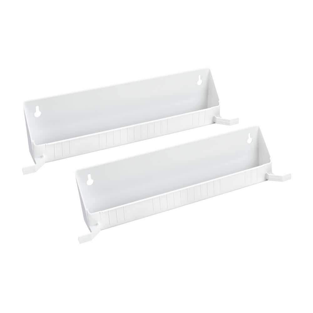 3.80 in. H x 15.5 in. W x 2.05 in. D White Polymer Tip Out Sink Front Trays with Tab Stops for Sink Base Cabinet price history on PriceWatchPro
