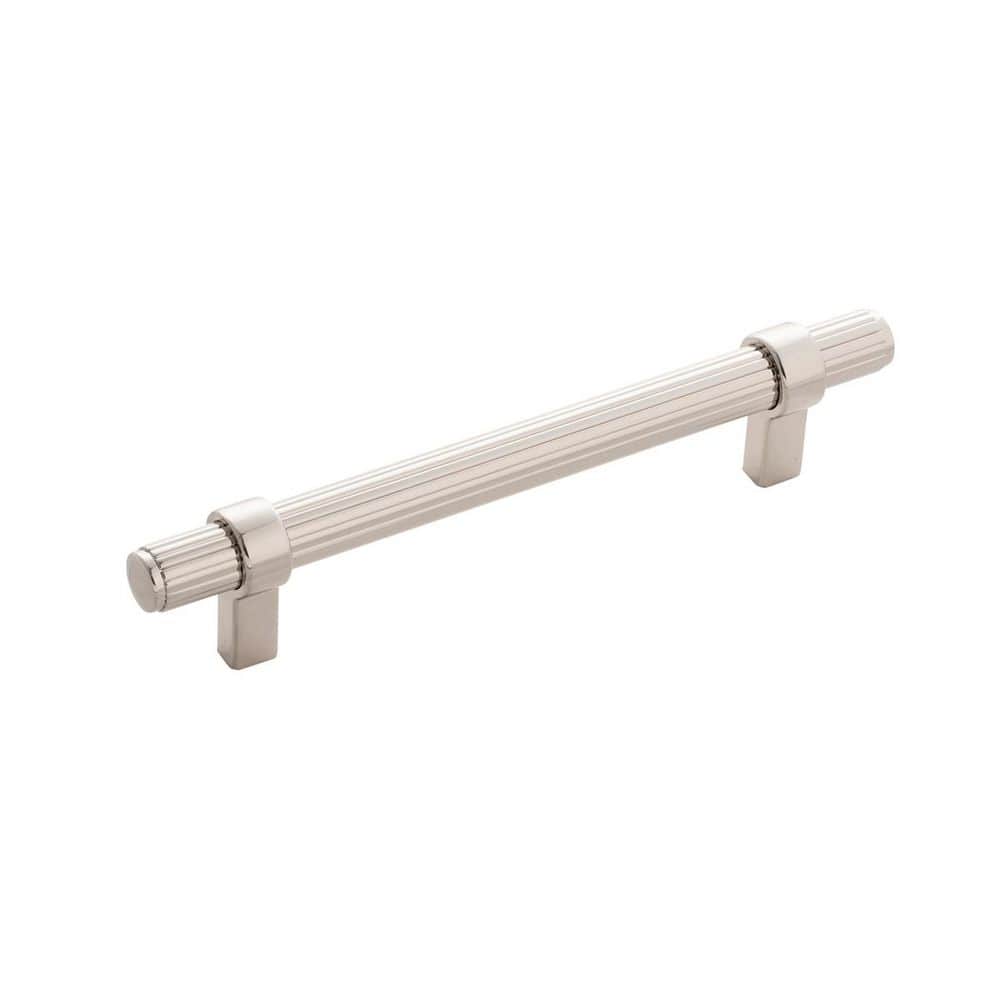 Sinclaire Collection 5-1/16 in. (128mm) Center to Center Polished Nickel Bar Cabinet Pull price history on PriceWatchPro