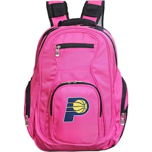 NBA Indiana Pacers 19 in. Pink Laptop Backpack