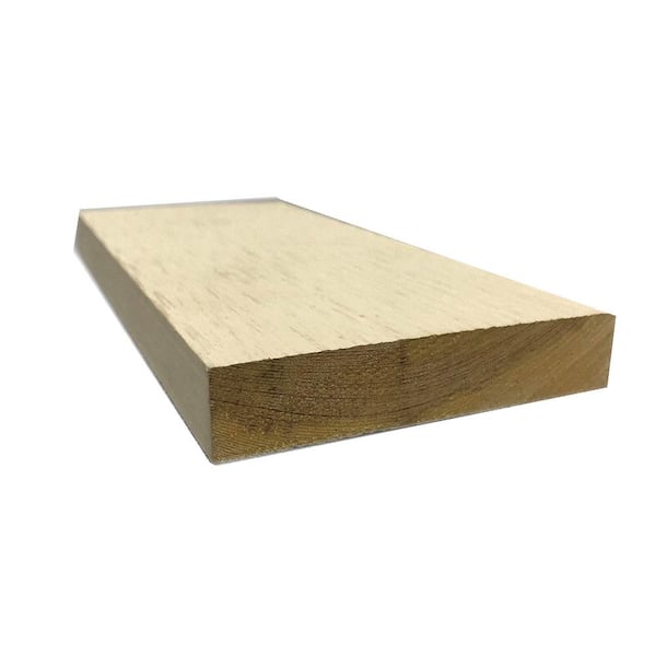 Unbranded 1 in. x 4 in. x 16 ft. S1S2E Primed Combed Faced Board