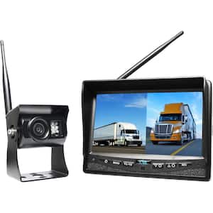 Wireless Backup Camera System with 7 in. Dual Screen Display
