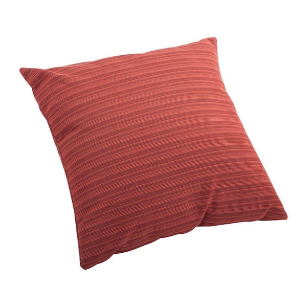 ZUO Rust Red Doggy Small Outdoor Throw Pillow