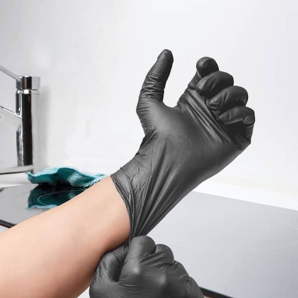 Dishwashing Non-sterile Hair Coloring Small Multi-purpose Transparent color Gloves Latex and Powder Free Ambidextrous Use for Cleaning Disposable PVC Gloves