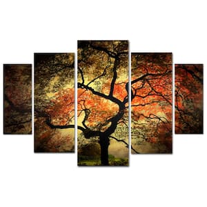 34 in. x 44 in. "Japanese" by Philippe Sainte-Laudy Printed Canvas Wall Art