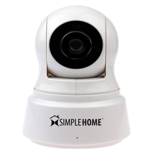 Simple Home Wi-Fi 720TVL Smart Security Indoor Camera with Pan and Tilt