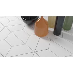Code White Matte 3.94 in. x 9.06 in. Porcelain Floor and Wall Tile (3.62 sq. ft. / case)