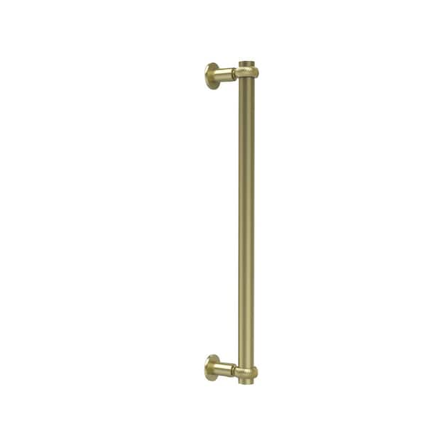 Allied Brass Contemporary 18 in. Back to Back Shower Door Pull in Satin Brass