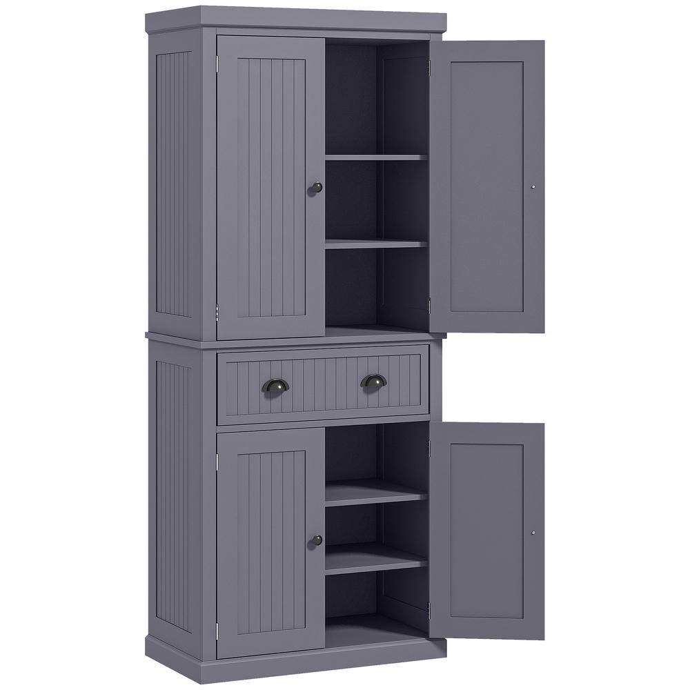 30 in. W x 15.8 in. D x 72.2 in. H Bathroom Navy Blue Linen Cabinet price history on PriceWatchPro