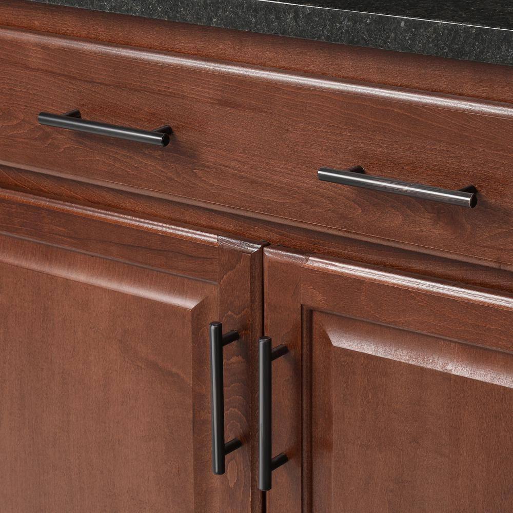 22-Inch Brushed Bronze Modern Cabinet Bar Pull