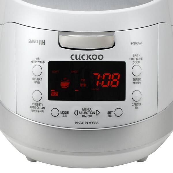 Cuckoo CRP-HS0657FW 12-Cup (Cooked) Induction Heating Pressure 