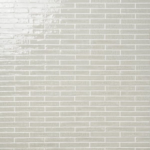 ivy Ivy Hill Tile Virtuo Chameleon Gray 1.45 in. x 9.21 in