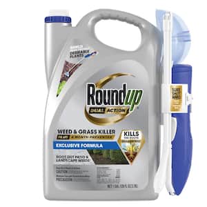 1 Gal. Dual Action Weed and Grass Killer Plus 4-Month Preventer with Sure Shot Wand