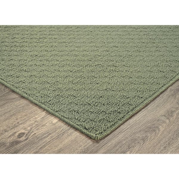 Town Square Sage 5 ft. x 8 ft. Geometric Area Rug