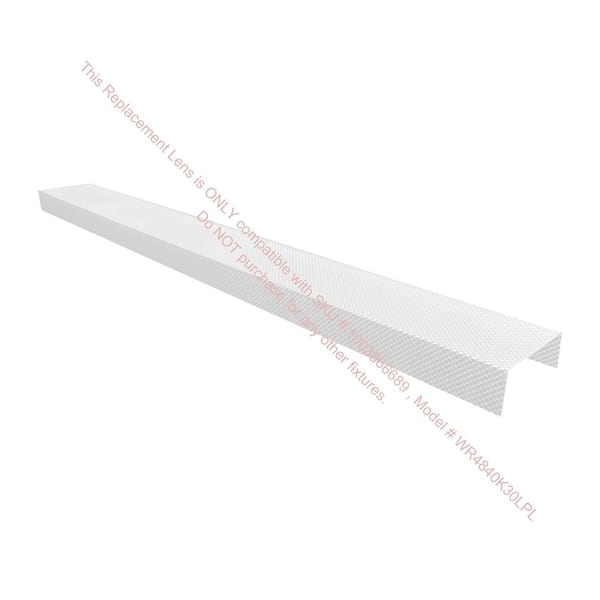 Commercial Electric 4 ft. LED Prismatic Wrap Light Replacement