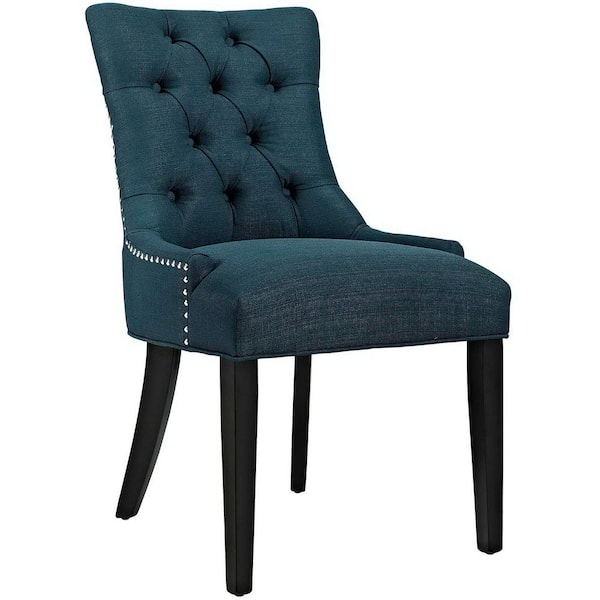 MODWAY Regent Azure Fabric Dining Chair