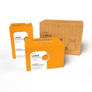 Plasticplace Trash Bags‚ Simplehuman®* Code U Compatible (100 Count)‚ White  14.5-21 Gallon / 55-80 Liter‚ 27 X 32 : Target