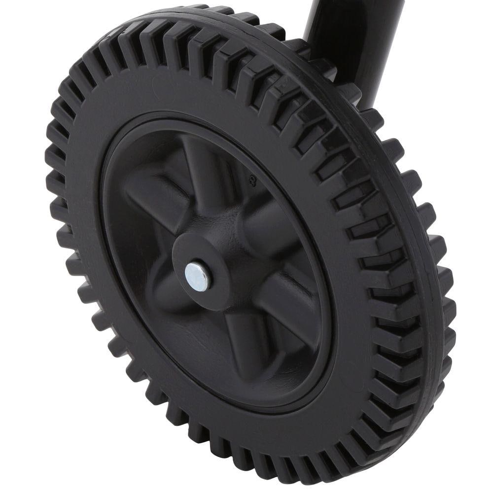 Americana Red and Black 25'' Charcoal Grill with Wheels