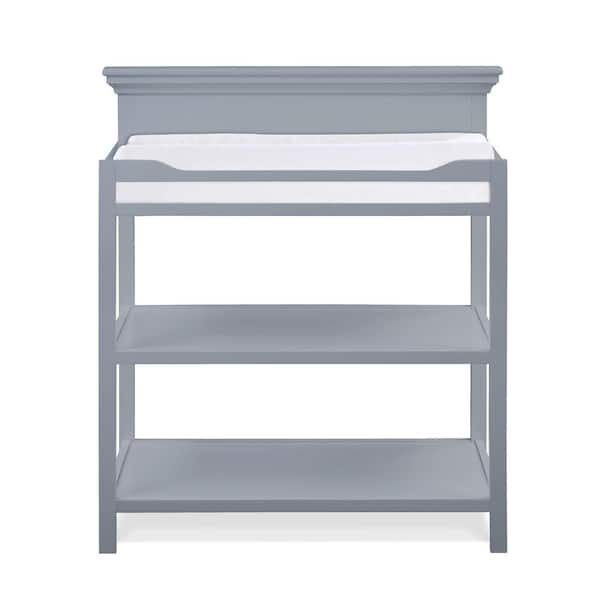 Open shelf cheap changing table