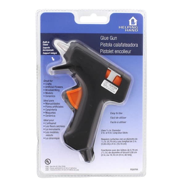 Helping Hand Glue Gun With Built In Stand And 3 Glue Sticks Fq20700 The Home Depot