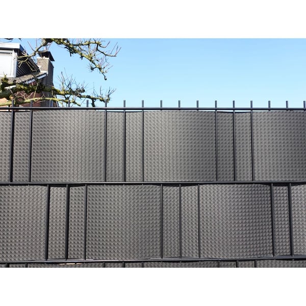 TARTER 7.5 in. x 164 ft. Double-Wire Fence Privacy Slats 2000807