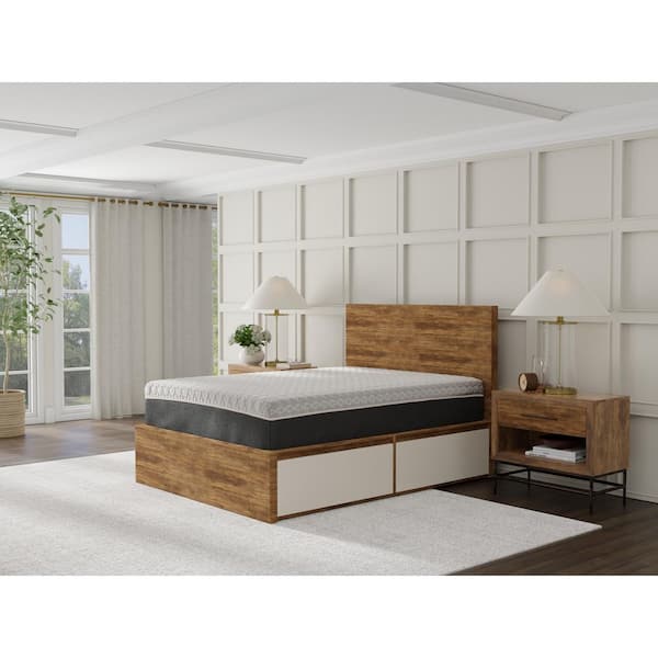 Copper Infused King Soft Hybrid 12 in. Mattress