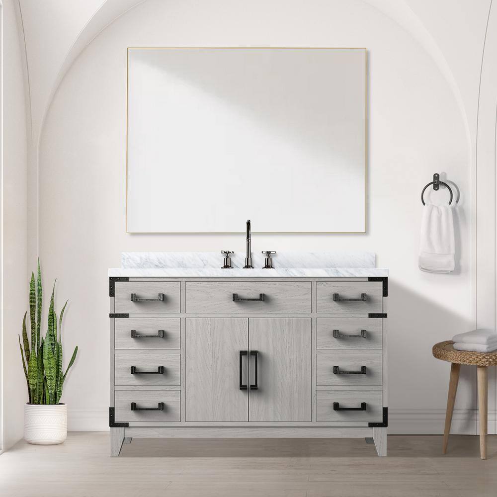 Fossa 48 in. Bath Vanity Cabinet without Top in White Oak Assembled price history on PriceWatchPro