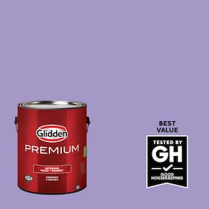 Glidden Premium 1 gal. PPG1247-5 Grape Arbor Satin Interior Paint