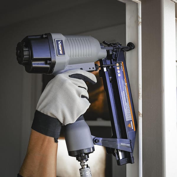NuMax Pneumatic 16-Gauge 2-1/2 in. Straight Finish Nailer with