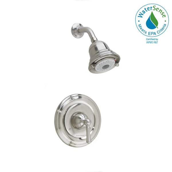 American Standard Portsmouth 1-Handle Shower Faucet Trim Kit with Round Escutcheon in Brushed Nickel (Valve Sold Separately)