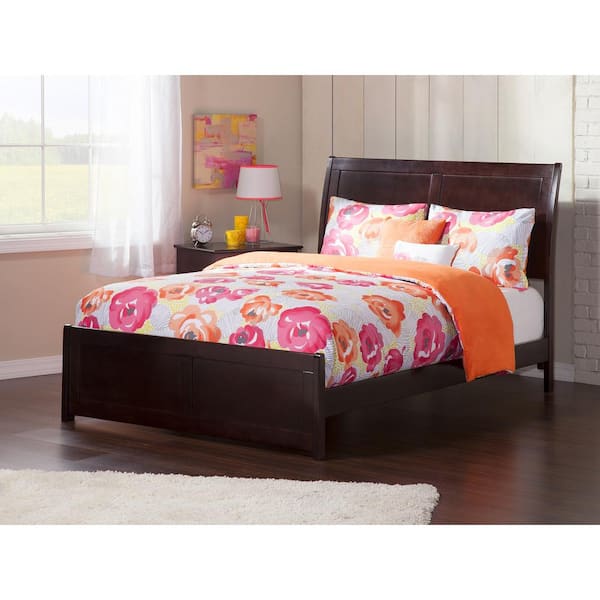 AFI Portland Espresso Full Traditional Bed with Matching Foot Board