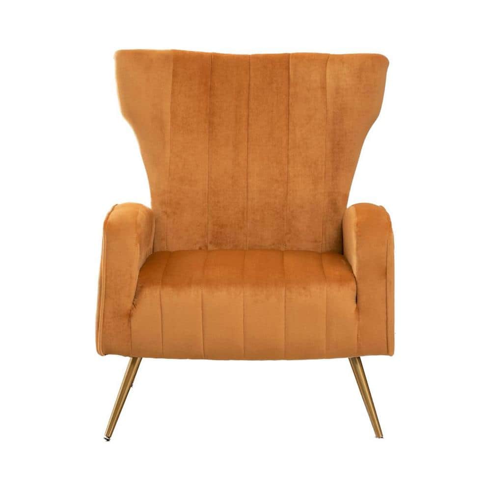 US Pride Furniture Kaleigh 27.56 in. W Mustard Yellow Velvet US Pride Furniture Kaleigh 27.56 in. W Mustard Yellow Velvet
