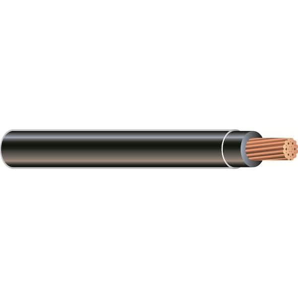 Southwire (By-the-Foot) 8 Black Stranded CU SIMpull THHN Wire