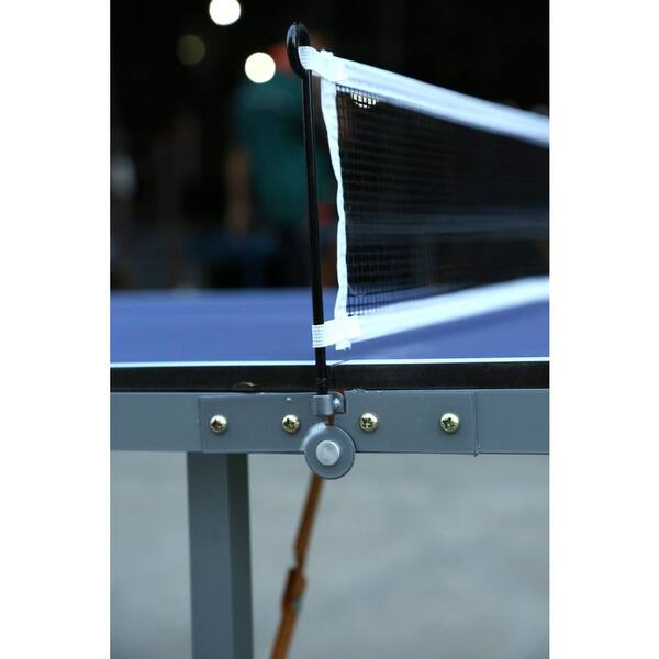 Baytocare Table Tennis Table 6 in Medium Size Foldable and Portable Ping Pong Desk Outdoor Ping Pong Table