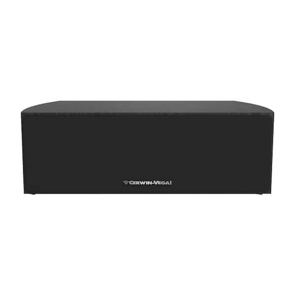 LA Series 150-Watt 2-Way Center Channel Speaker in Black
