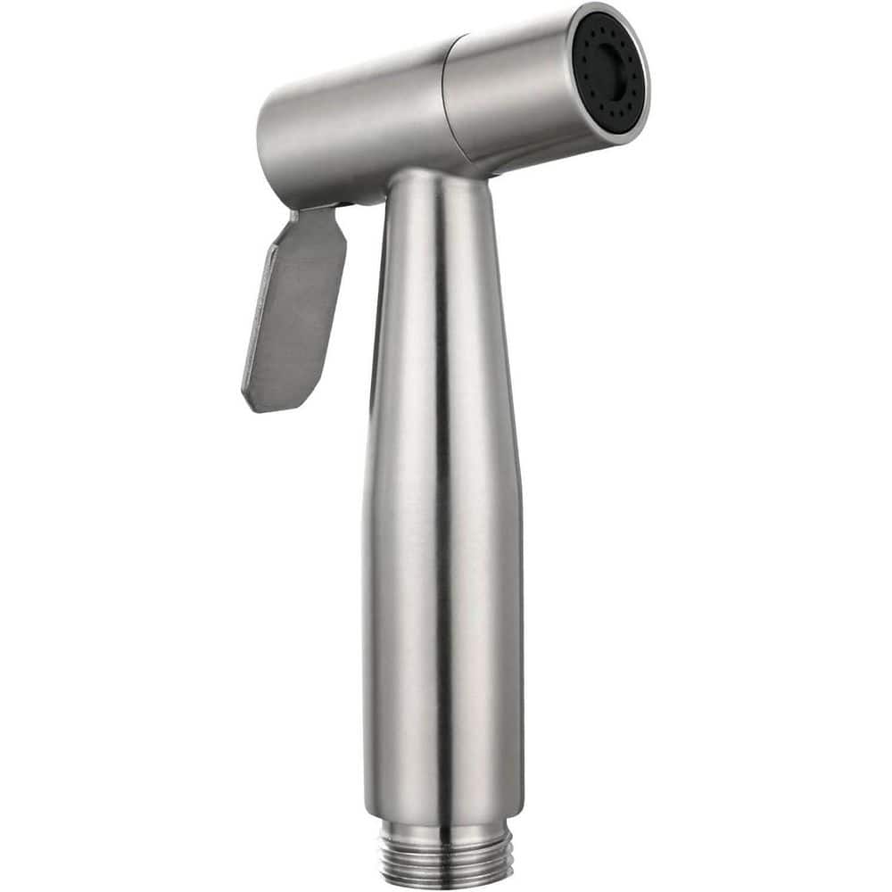 Stainless Steel Handheld Bidet Sprayer Attachment with G1/2 Hose Connector for Toilet and Bathroom Cleaning price history on PriceWatchPro