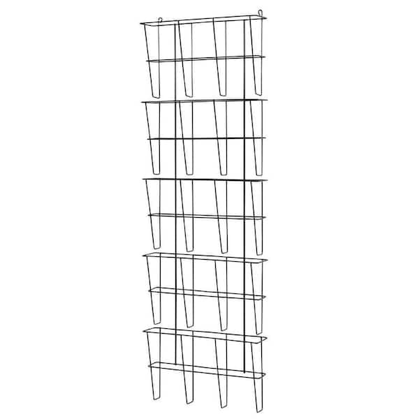 Buddy Products Wire Ware 5-Pocket Legal Size Literature Rack