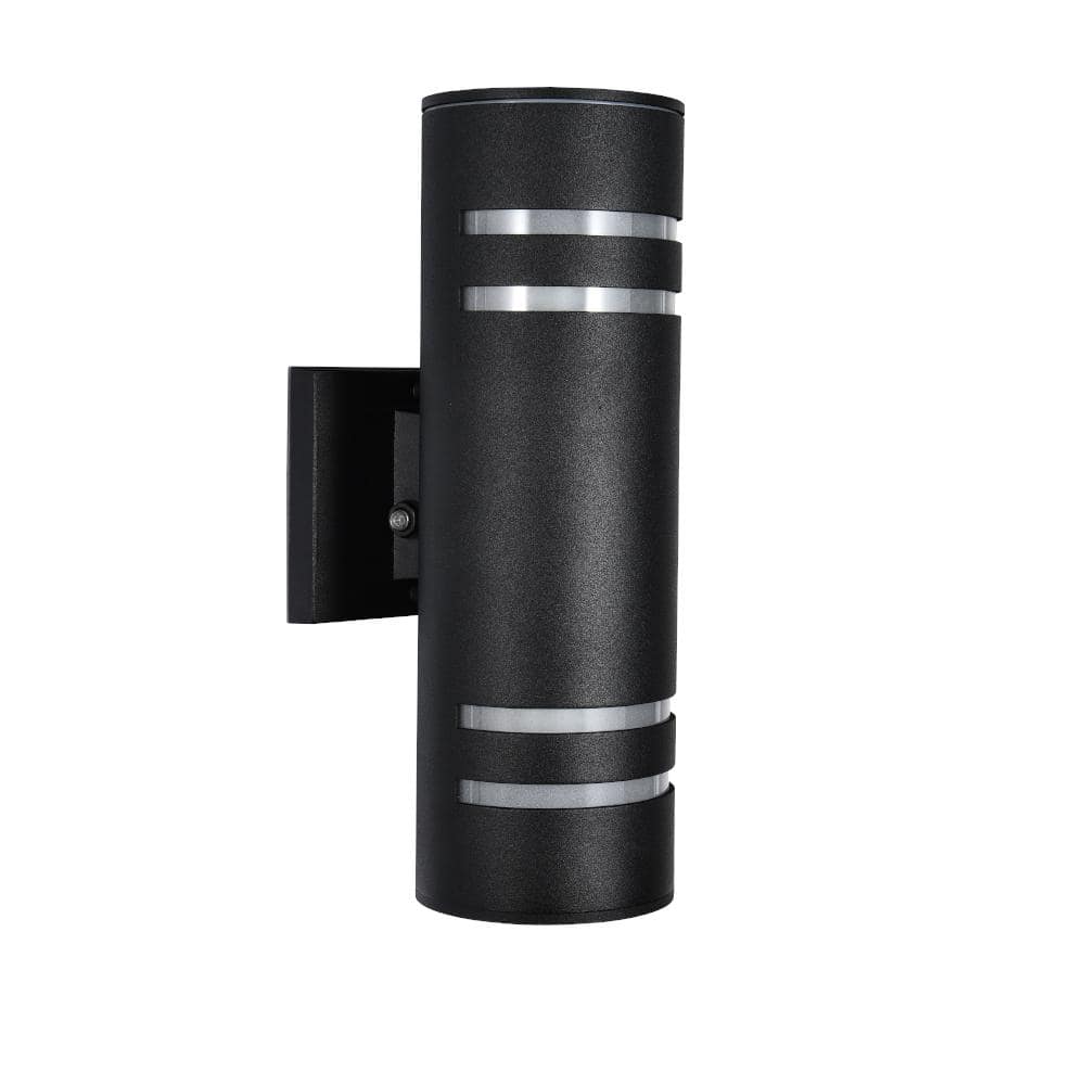 Kohls 2-Light Matte Black Outdoor Wall Lantern Sconce with Light Sensor price history on PriceWatchPro