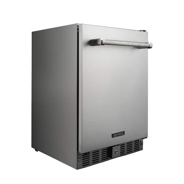 24 in. Stainless Steel 5.1 cu. ft. Built-In Outdoor Refrigerator