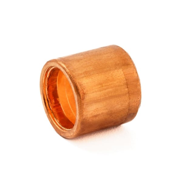 Everbilt 1/2 in. x 3/8 in. Copper Pressure Fitting x Cup Flush Bushing Fitting