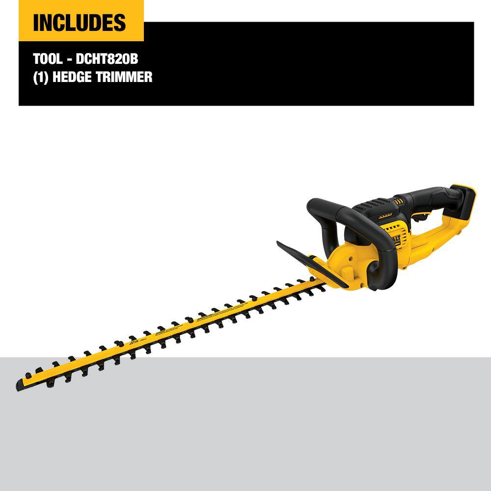 20V MAX Cordless Battery Powered Hedge Trimmer (Tool Only) - 1