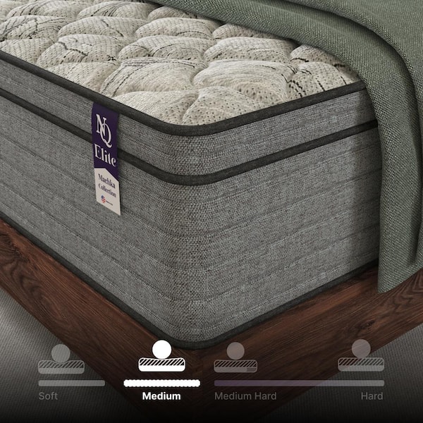 Elite Series Machka King Medium Firm Hybrid 12" Bed-in-a-Box Mattress