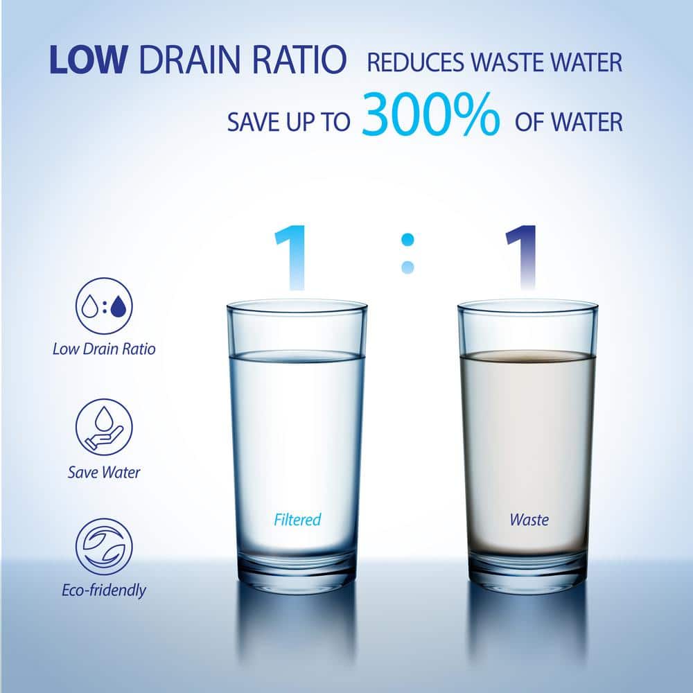 APEC White and Black Tankless Reverse Osmosis Water Filtration System