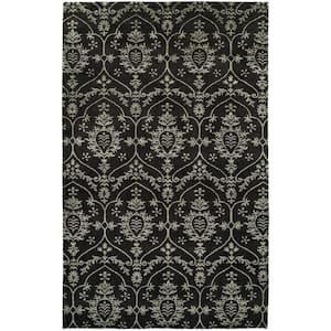 Black 2 ft. x 3 ft. Area Rug