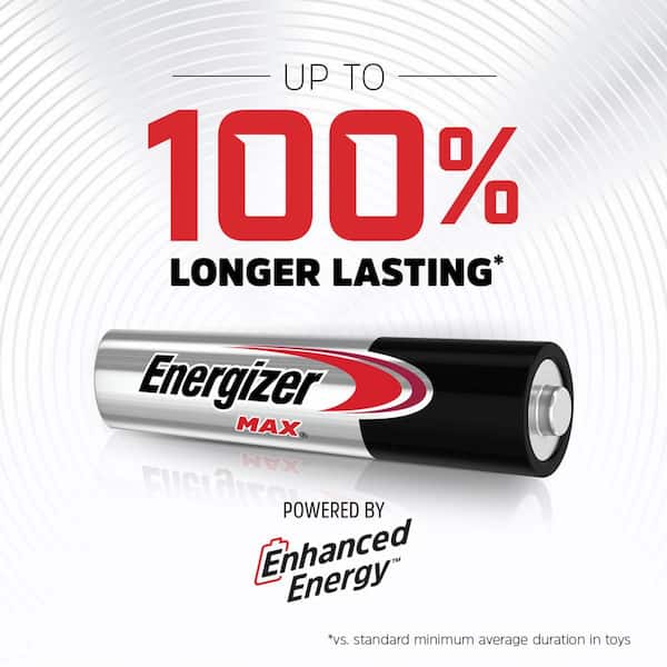 Energizer MAX AAA Batteries (16-Pack), Triple A Alkaline Batteries
