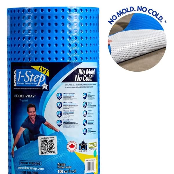 100 sq. ft. 3.6 ft. x 29 ft. x 5/.32 in. Underlayment for Vinyl Planks, Laminate and Engineered Hardwood Floors
