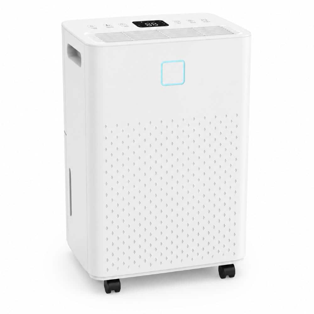 21 pt. 2000 sq.ft Dehumidifier in White with 2 Speeds, 0.45 Gal. Bucket, Cloth Dry and Sleep Mode, for Bedroom price history on PriceWatchPro