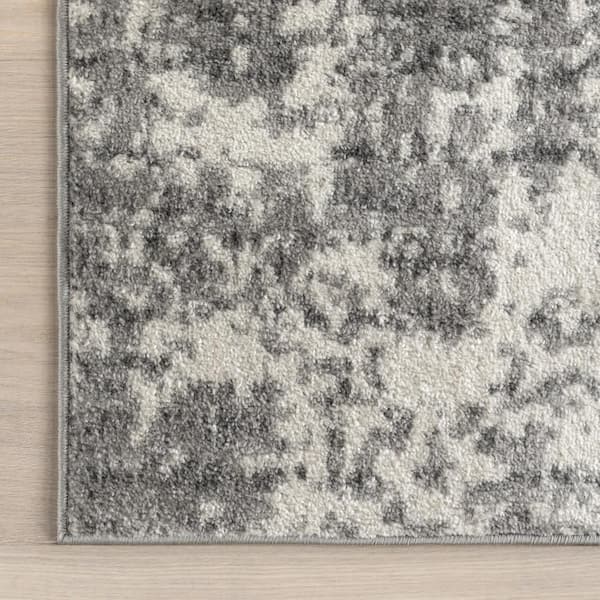 nuLOOM Deedra Misty Contemporary Gray 2 ft. x 6 ft. Runner nuLOOM Deedra Misty Contemporary Gray 2 ft. x 6 ft. Runner