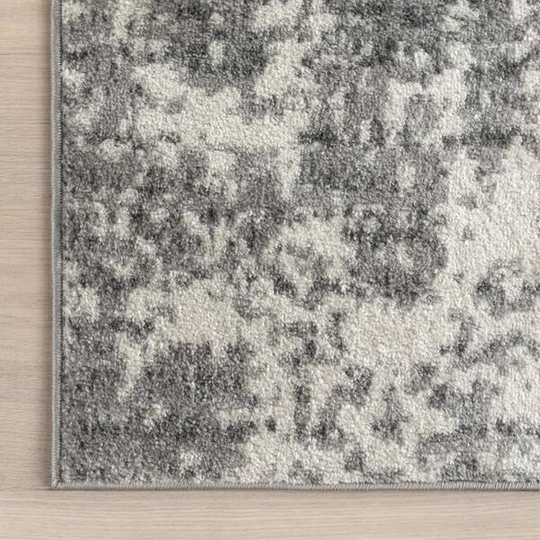 nuLOOM Deedra Misty Contemporary Gray 8 ft. x 12 ft. Area