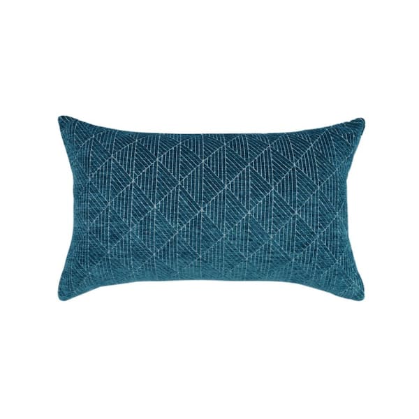 FRESHMINT Logan Geometric Woven Reversible Lumbar 24 in. x 14 in. Pillow